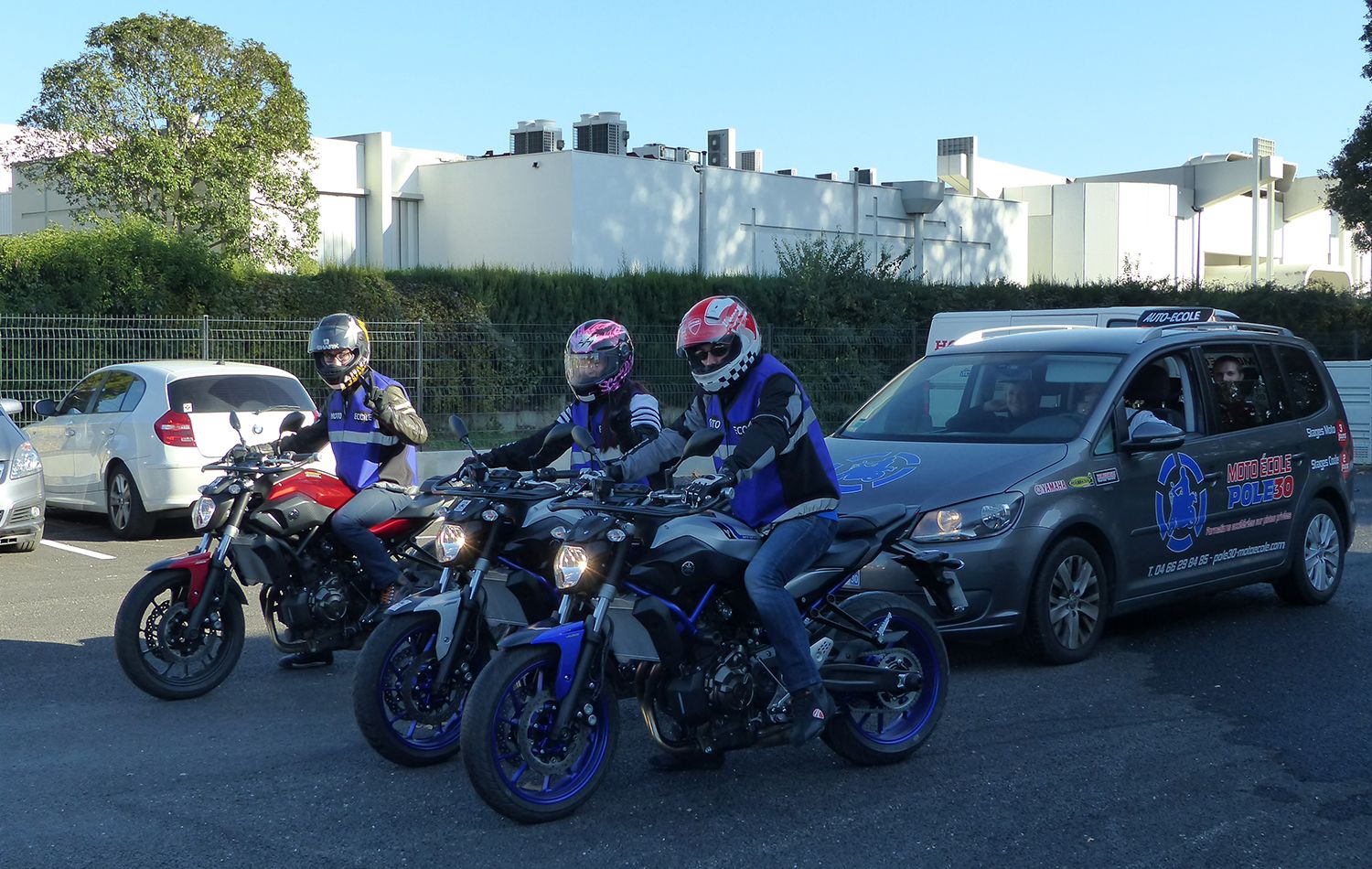 Moto école pole 30 à Nîmes