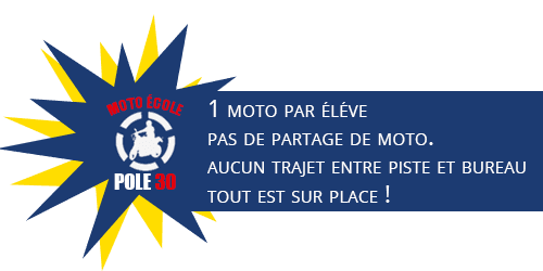 Moto école Pole 30 Nîmes